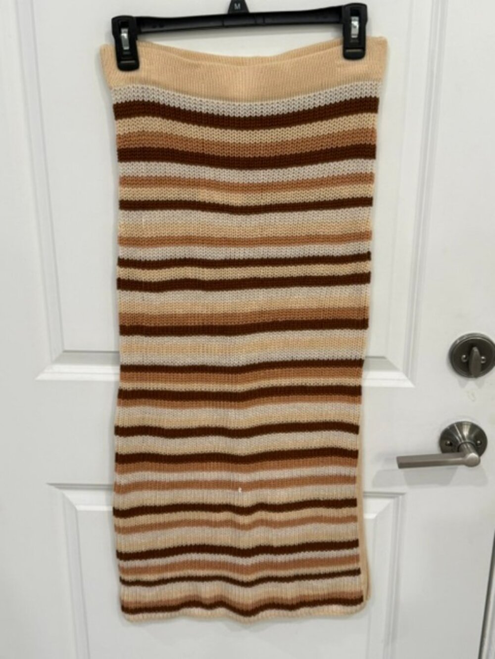 Altar'd State Stripe Knit Midi Skirt